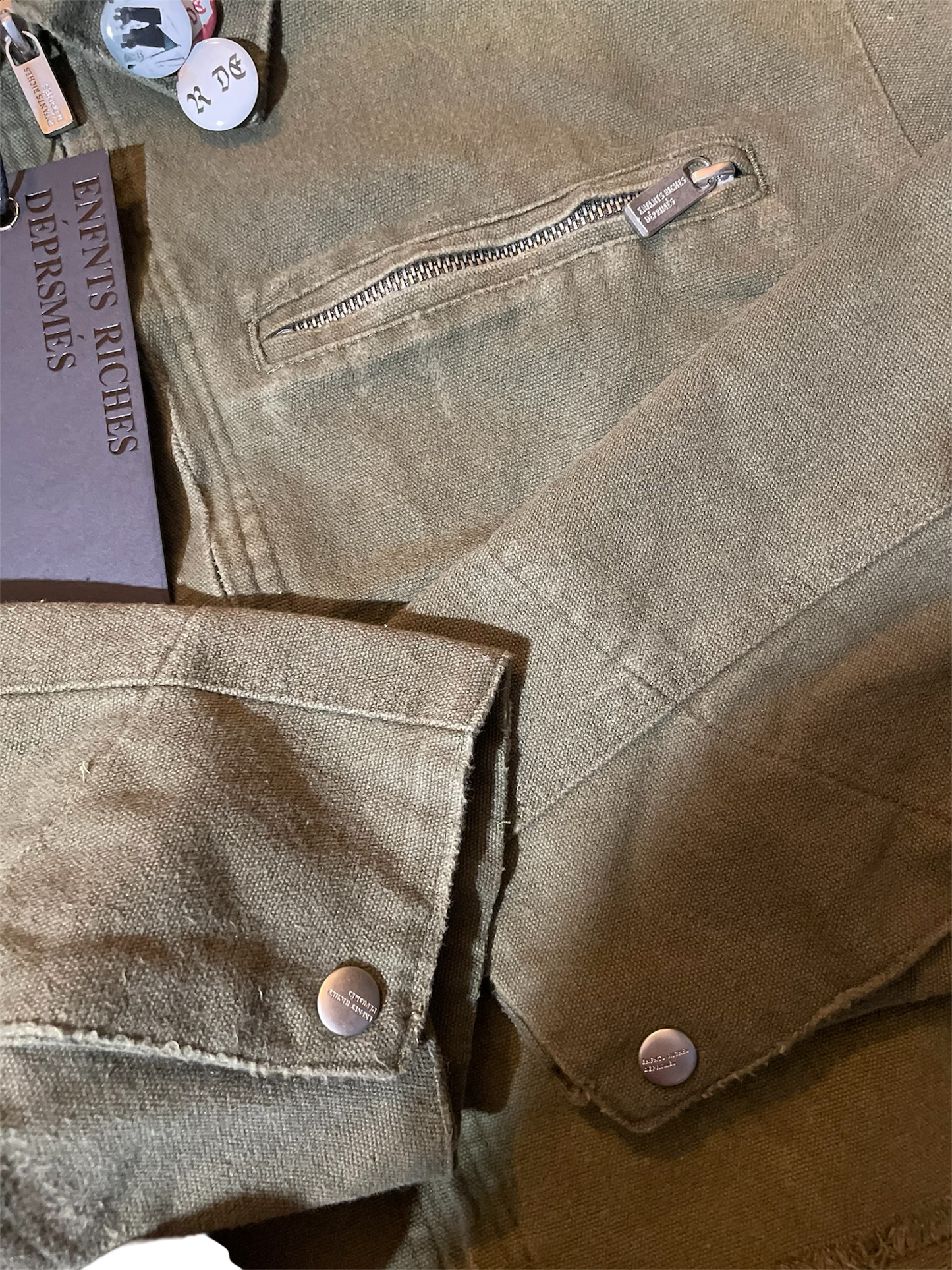 Enfants Riches Déprimés Pin-Embellished Jacket