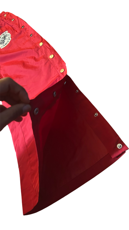 Saint Vanity Nylon Track Pants Red