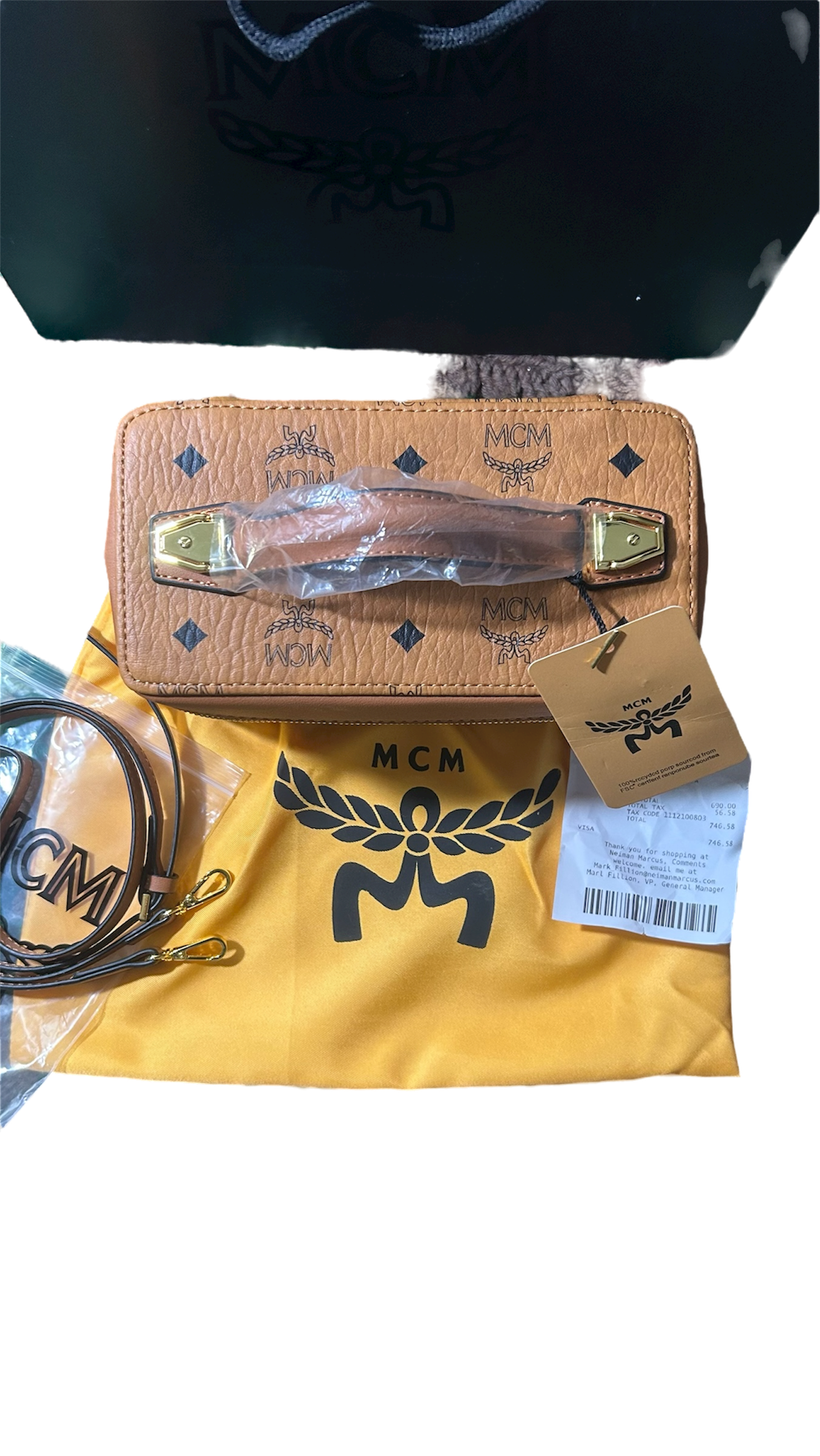 MCM Rockstar Vanity Case In Visetos Original