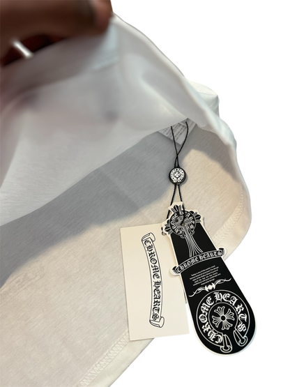 Chrome Hearts Pocket Horseshoe
Logo T-shirt 'White'