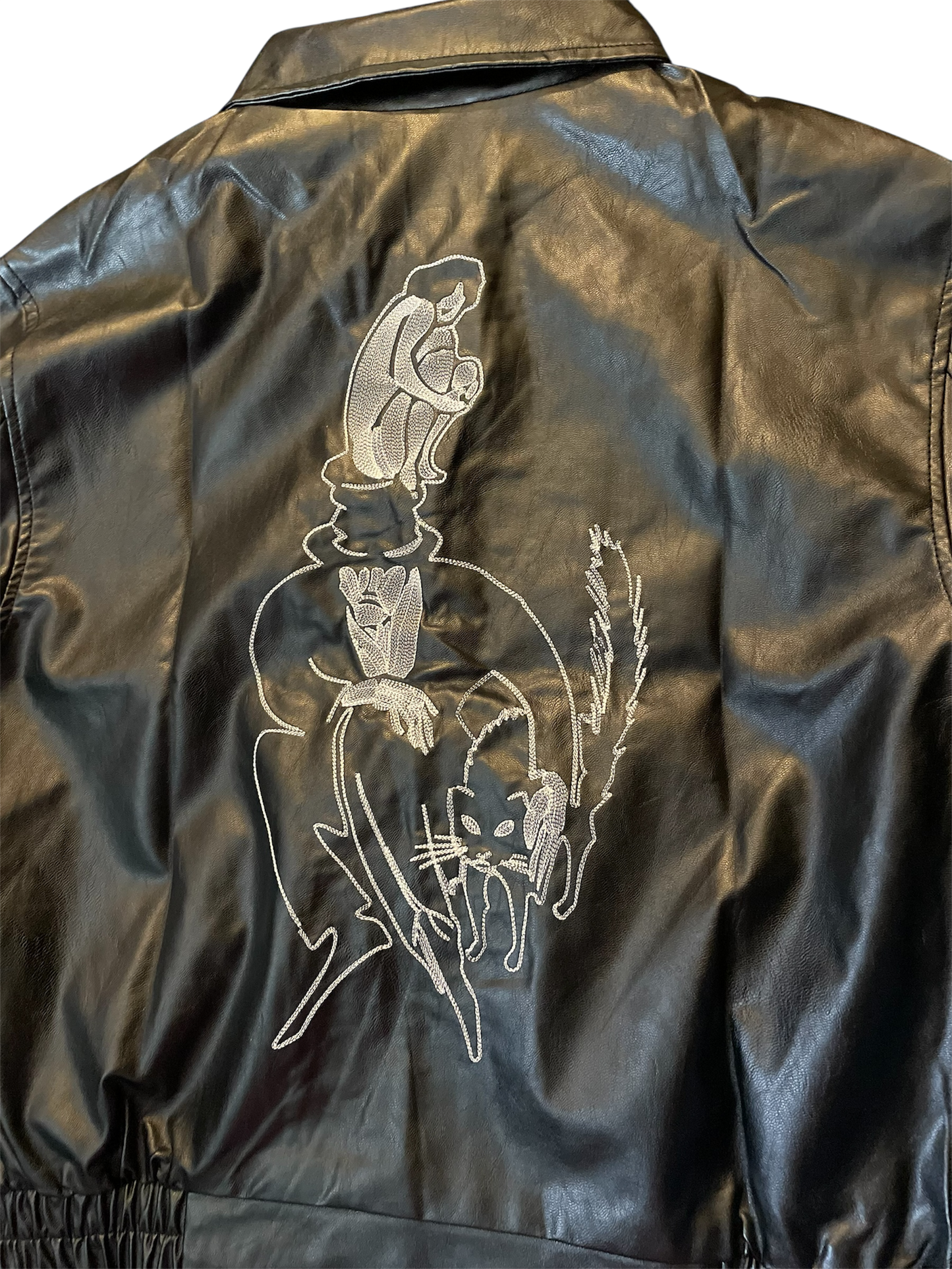 Enfants Riches Déprimés Leather Jacket Black