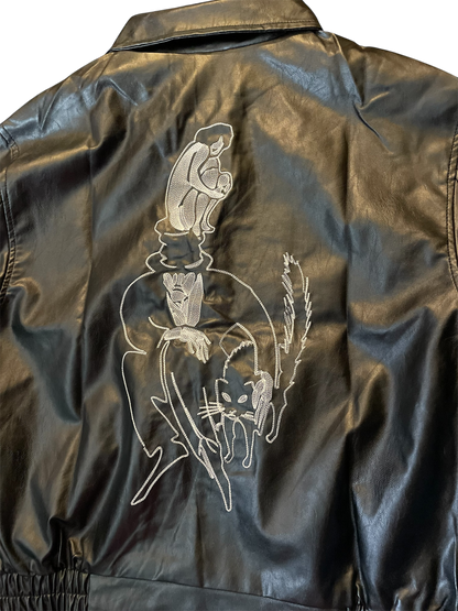 Enfants Riches Déprimés Leather Jacket Black