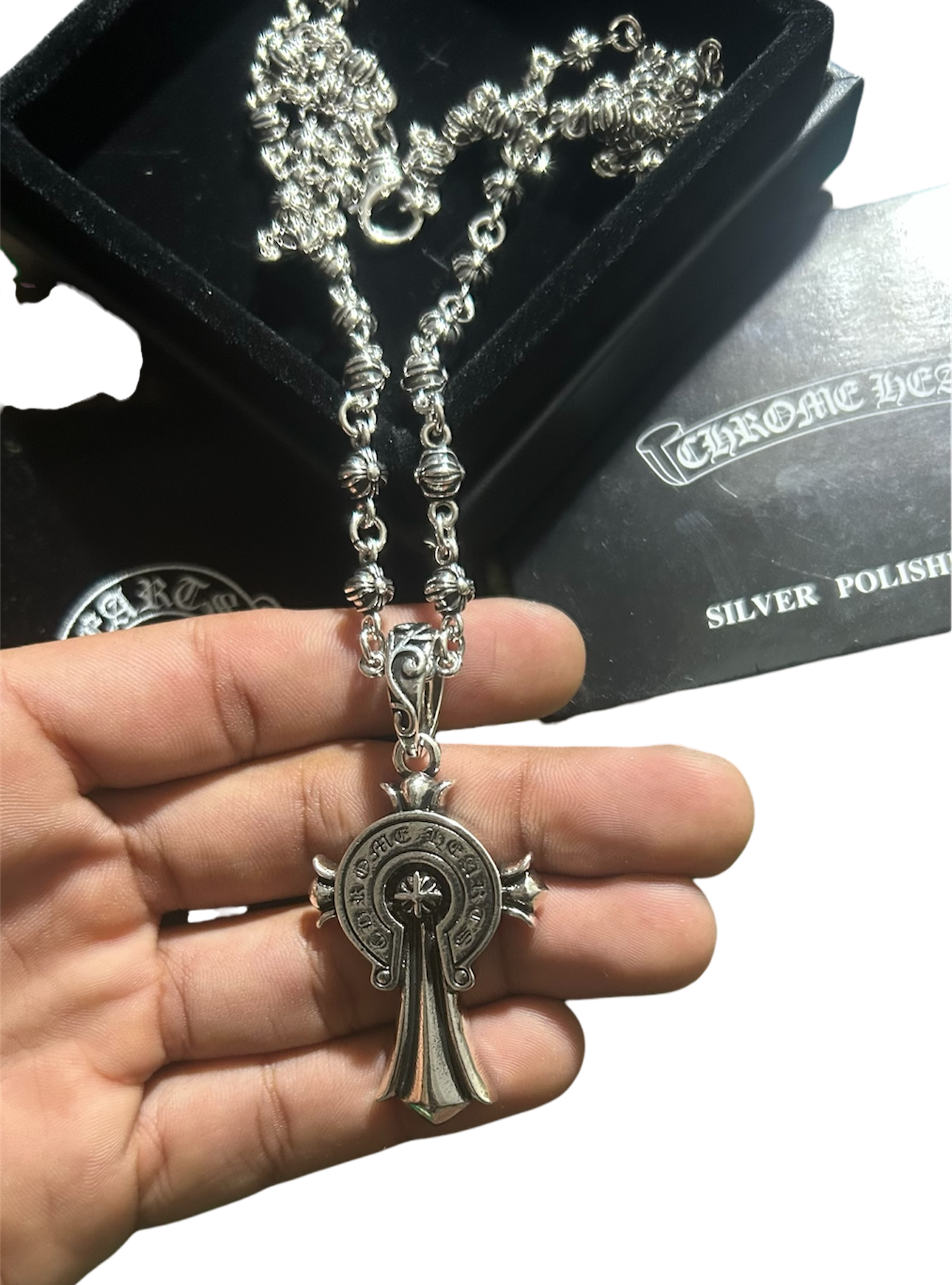 Chrome Hearts Cross Horseshoe
Necklace