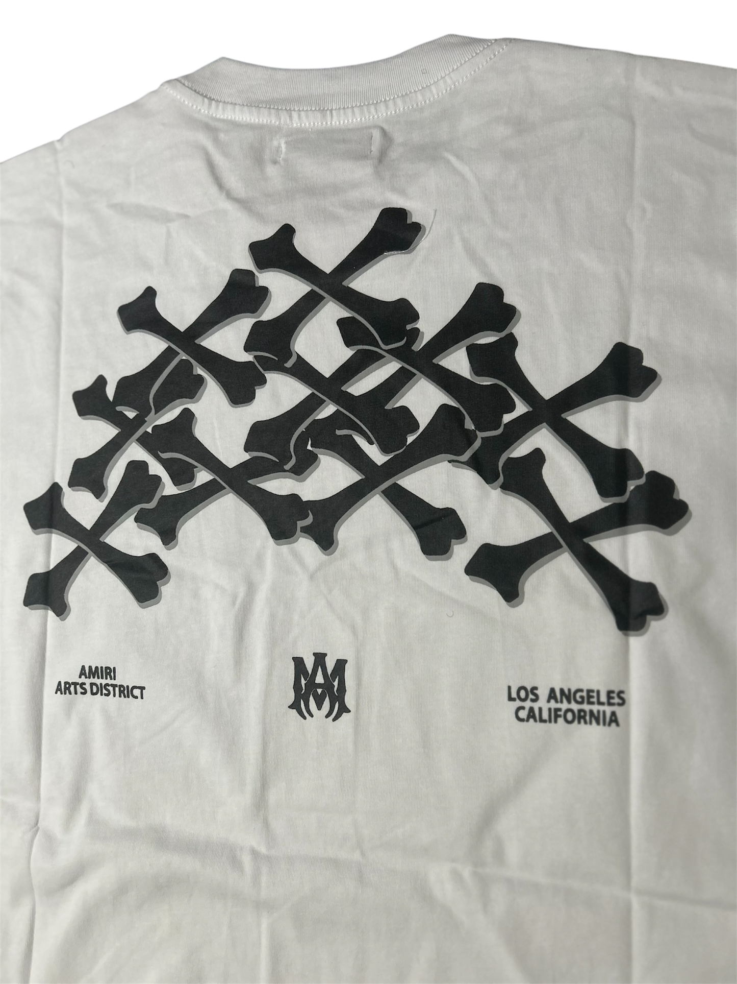 Amiri Bones Stacked Tee White