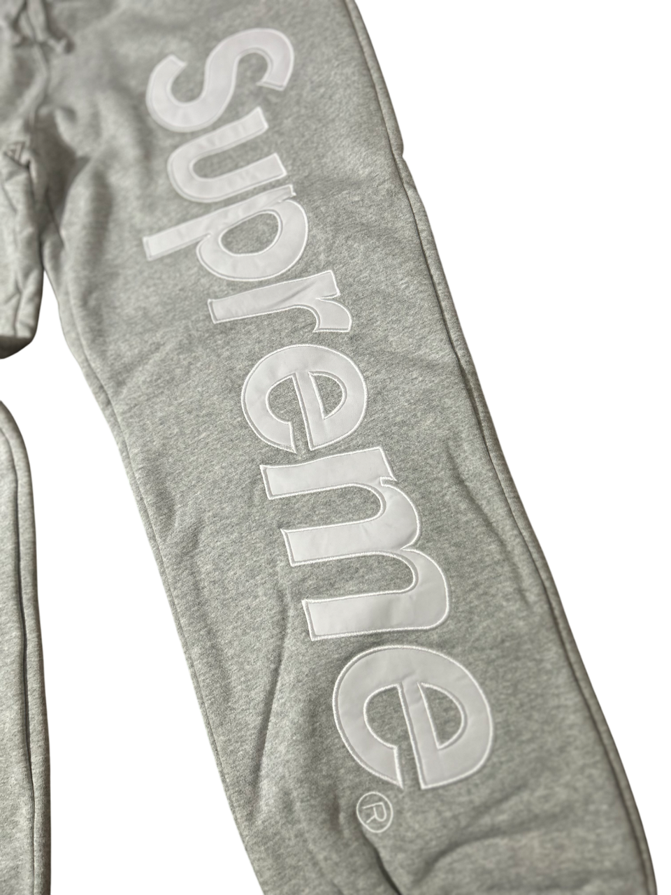 Supreme Satin Applique Sweatpants
