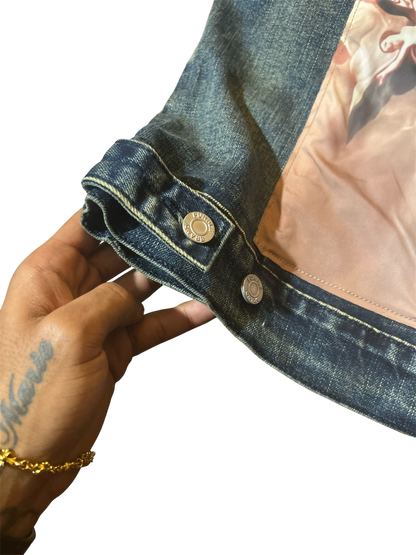 Purple Brand Denim Jacket Blue