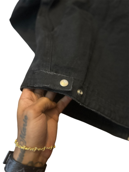 Enfants Riches Déprimés Black Distressed Jacket