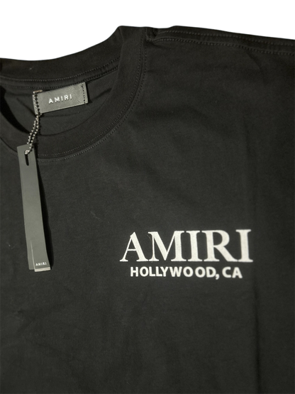 Amiri Bones Stacked Tee Black