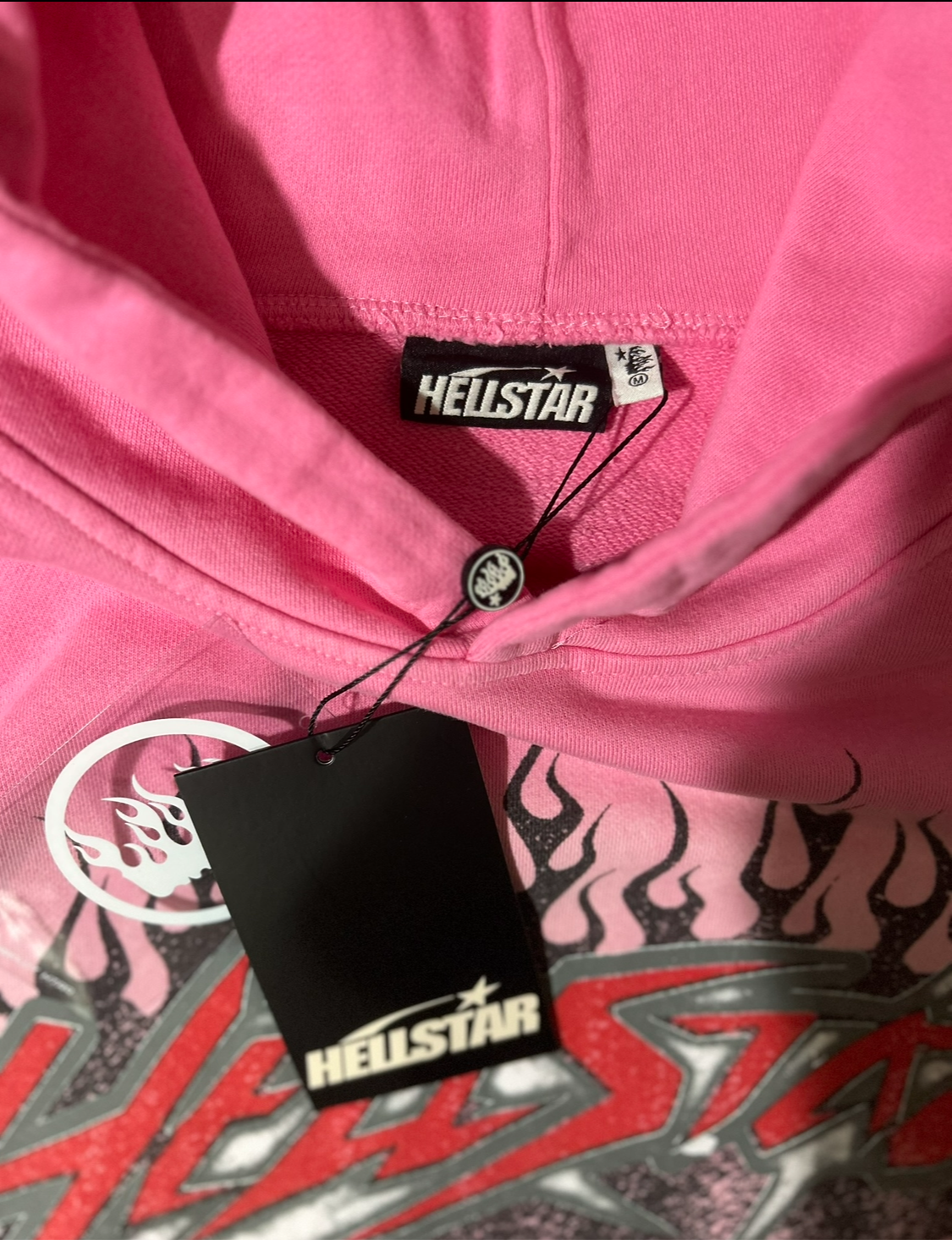 Hellstar Brainwashed Without
Brain Hoodie 'Pink'