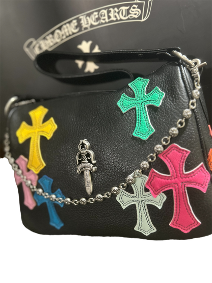 Chrome Hearts Multicolor Cross
Dagger Shoulder & Tote Bag