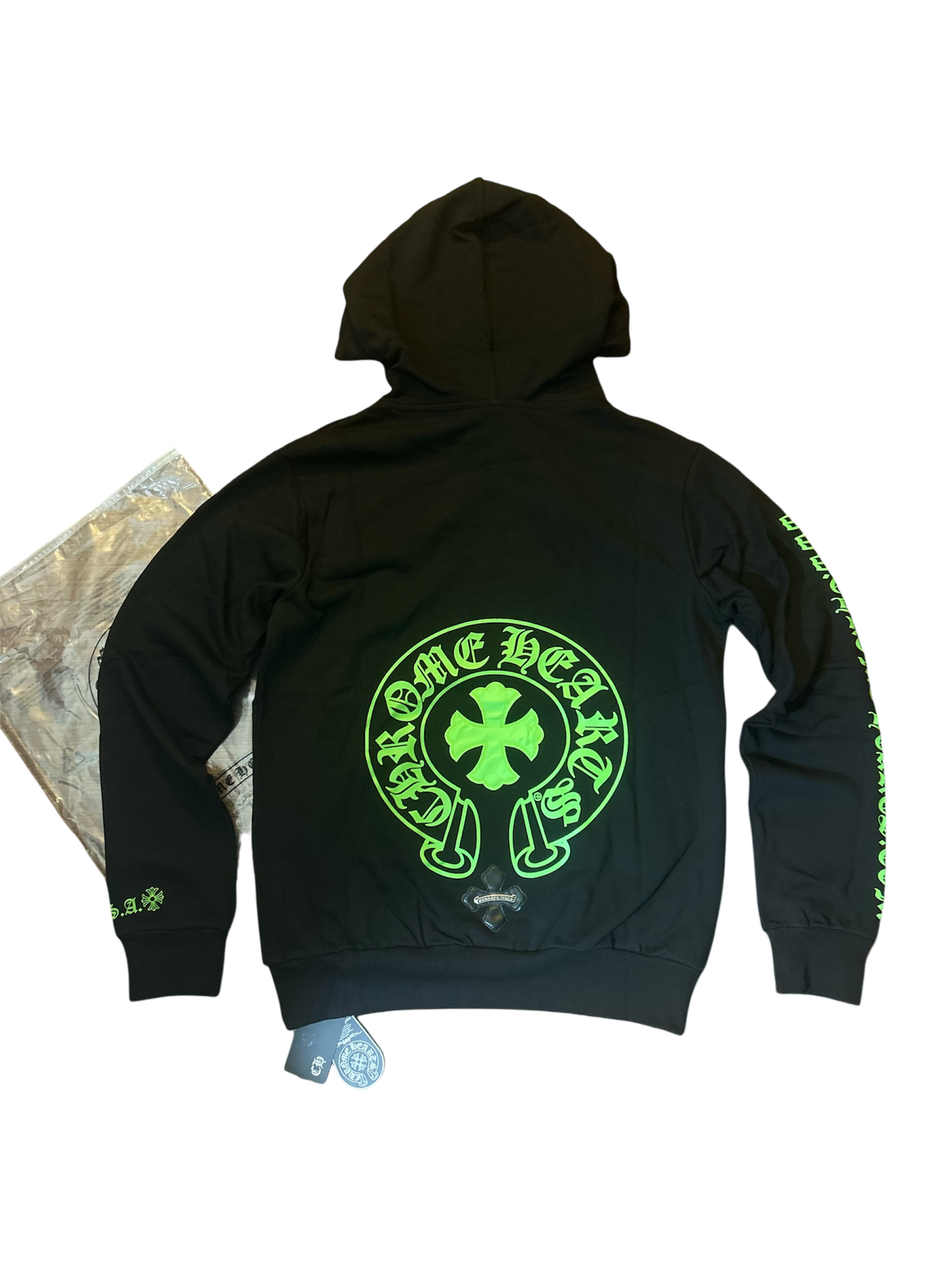 Chrome Hearts Green Glow Hoodie