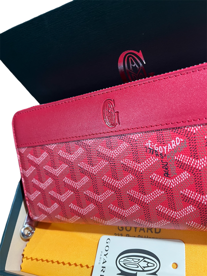 Goyard Matignon Gm Wallet Red