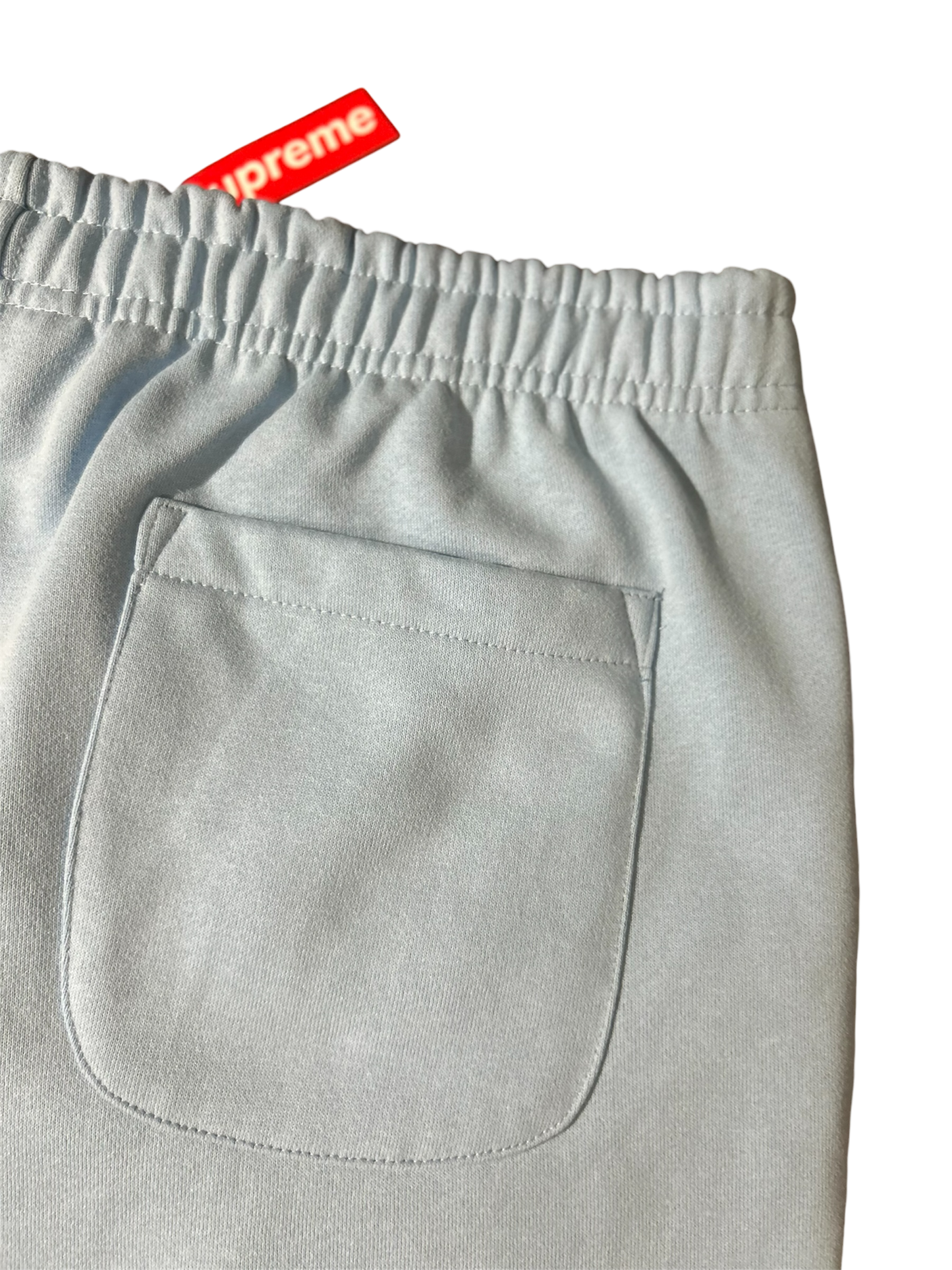 Supreme Satin Applique Sweatpants Blue