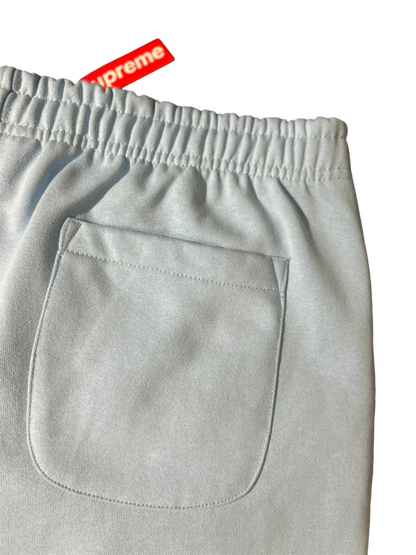 Supreme Satin Applique Sweatpants Blue
