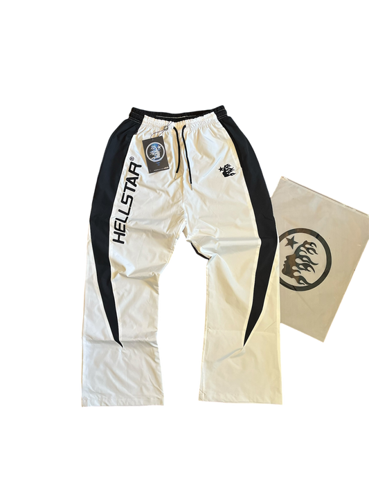 Hellstar White Thriller Track Pants