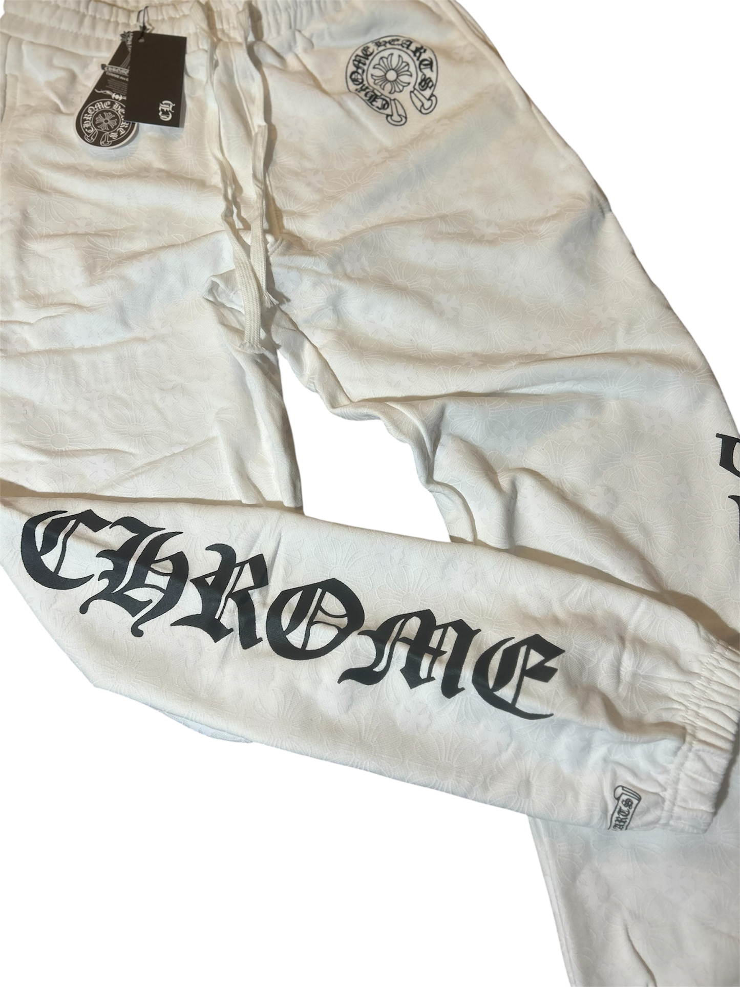 Chrome Hearts White Plus Allover
Monogram Print Sweatpants