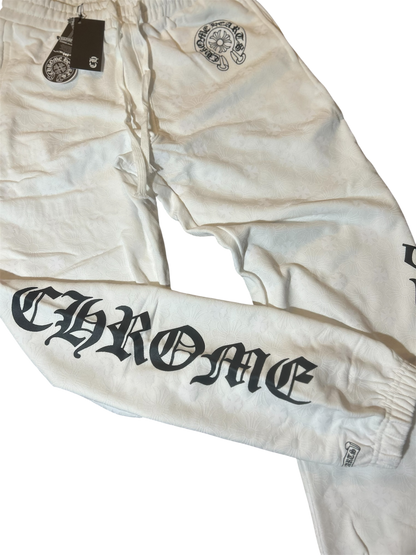 Chrome Hearts White Plus Allover
Monogram Print Sweatpants