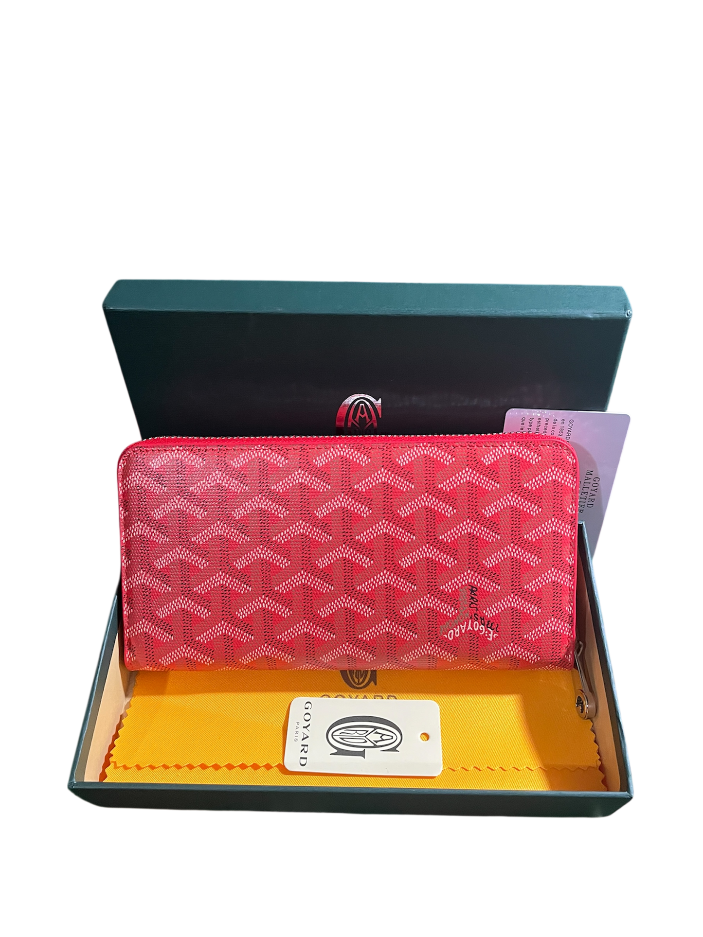Goyard Matignon Gm Wallet Red