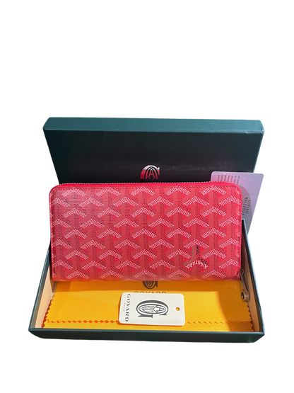 Goyard Matignon Gm Wallet Red