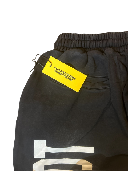 Awful Lot Of Cough Syrup Reaper
Flare Sweatpants Black