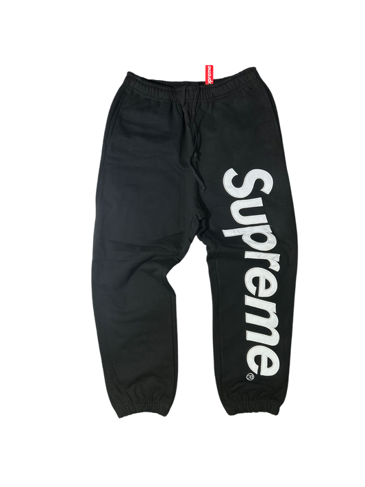 Supreme Satin Appliqué Sweatpants